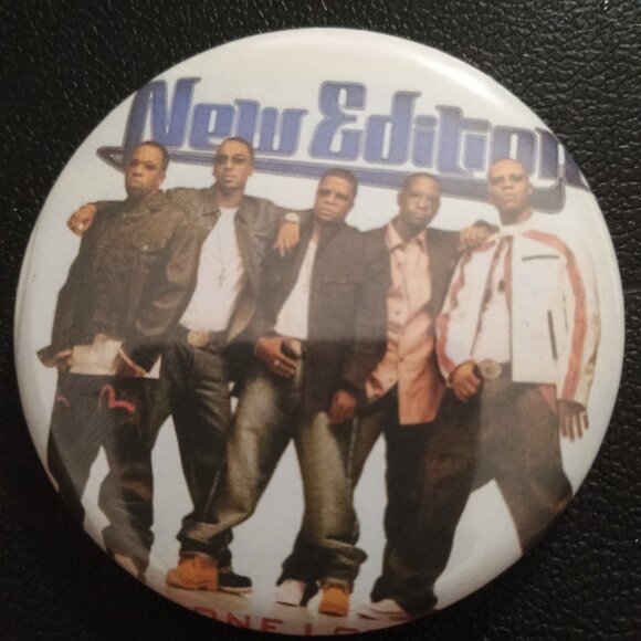 New Edition's Biggest Fan Button Pack!  7 Buttons! - Picture 6 of 8